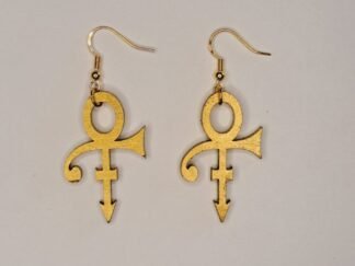 Boucles d'oreilles pendantes "Love Symbol"