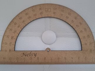 Rapporteur en bois personnalisable